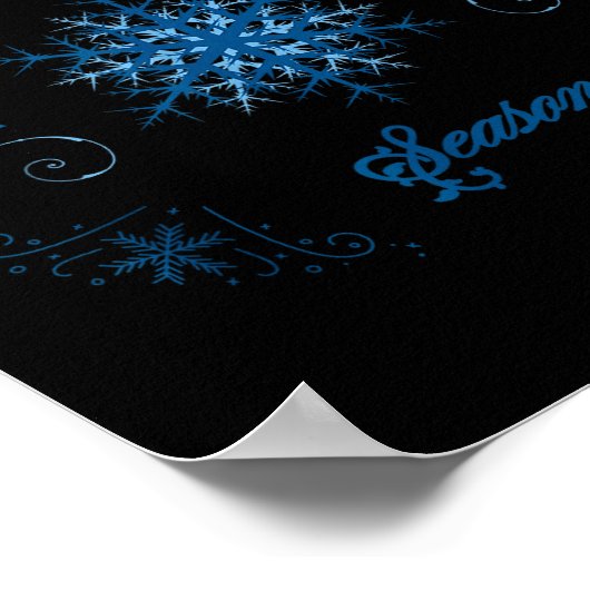 Zing Season - I'm Cold 24_7 Literally Zing Winter  ポスター (角)