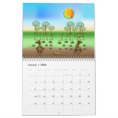 Zingleesカレンダーでグリーンに移行 カレンダー (1月 2026)