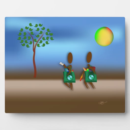 Zinglesesリストを作って歩く フォトプラーク (正面)