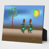 Zinglesesリストを作って歩く フォトプラーク (側面)