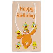 ZingozおよびZangozのおもしろい スモールペーパーバッグ (正面)