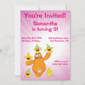 ZingozおよびZangozのおもしろい 招待状 (正面)