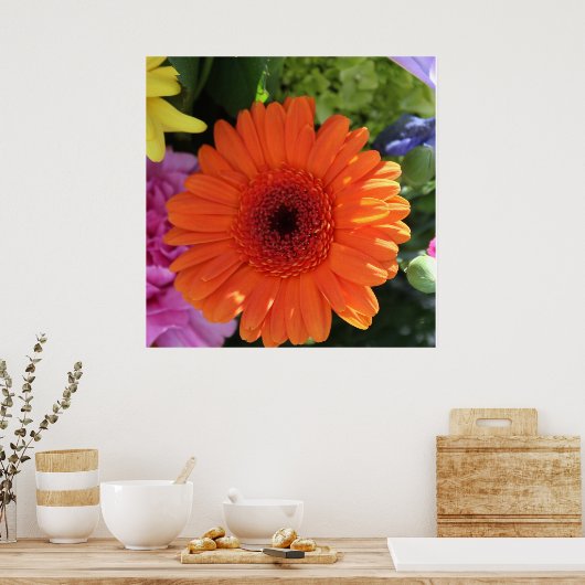 Zinnia ポスター (キッチン)