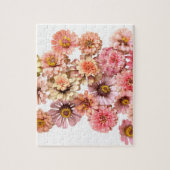 Zinnia Collage ジグソーパズル (縦)