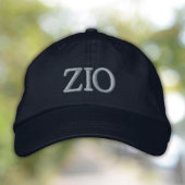 Zio Embroidered Cap - Gift for Italian Uncle 刺繍入りキャップ