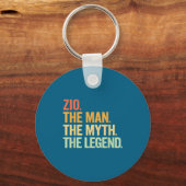 Zio Man Myth Legend Retro キーホルダー (正面)