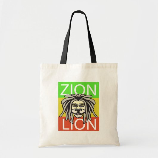 ZIONのライオン トートバッグ (正面)