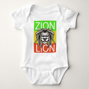 ZIONのライオン ベビーボディスーツ