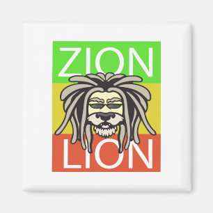 ZIONのライオン マグネット