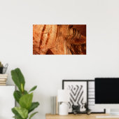 ZionストライプののDouble Arch Alcove Iのロック ポスター (ホームオフィス)