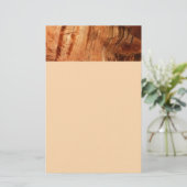 ZionストライプののDouble Arch Alcove Iのロック 便箋 (スタンド正面)