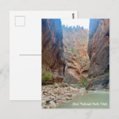 Zion国立公園はがき ポストカード (正面/裏面)
