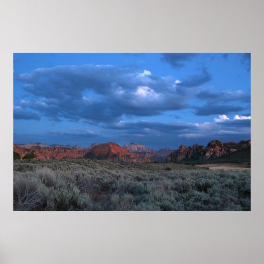 zion国立公園ポスター ポスター (正面)