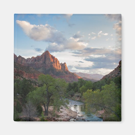 Zion国立公園 – ザウォッチマン磁石 マグネット (正面)