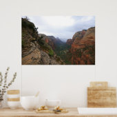 zion国立公園 ポスター (キッチン)