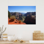 zion国立公園 ポスター (キッチン)