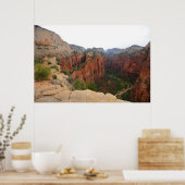 zion国立公園 ポスター (キッチン)