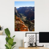 zion国立公園 ポスター (ホームオフィス)