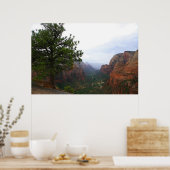 zion国立公園 ポスター (キッチン)