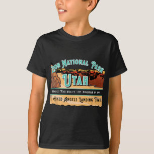 Zion国立公園Iハイキングエンジェルズランディングトレイルそう Tシャツ