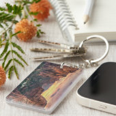 Zion渓谷の国立公園 キーホルダー (正面右)