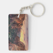 Zion渓谷の国立公園 キーホルダー (裏面)