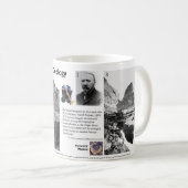 Zion渓谷I -地質学はマグを開拓します コーヒーマグカップ (正面右)