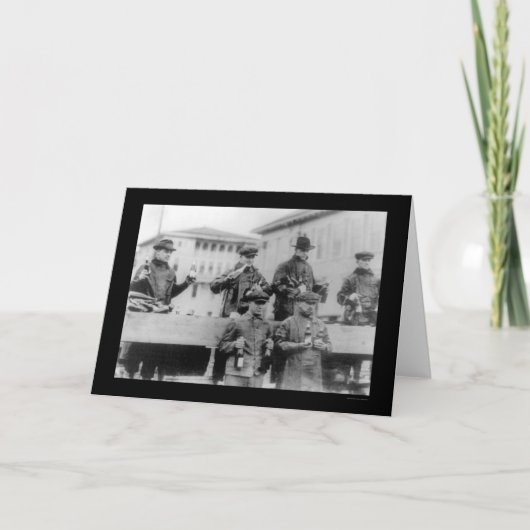 Zion都市、IL 1920年のビール禁止 カード (正面)