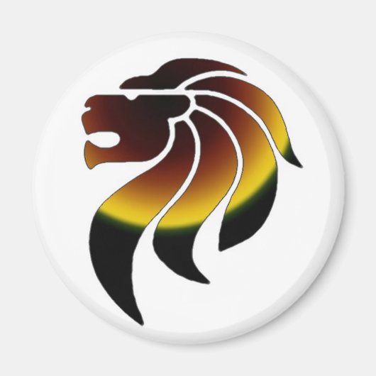 ZioN4US – ライオン マグネット (正面)