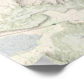 Zion: Aポートレート（マップ） ポスター (角)