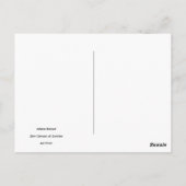 Zion Canyon at Sunrise,  ポストカード (裏面)