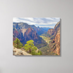 Zion Canyon   Utah キャンバスプリント