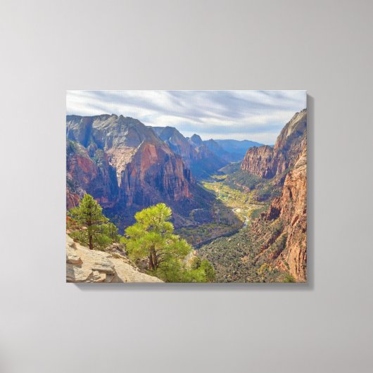 Zion Canyon | Utah キャンバスプリント (正面)
