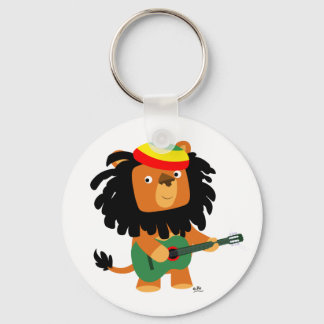 Zion Keychainのかわいい漫画ライオン キーホルダー