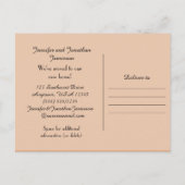 Zion Narrows、新しいアドレス案内 案内ポストカード (裏面)