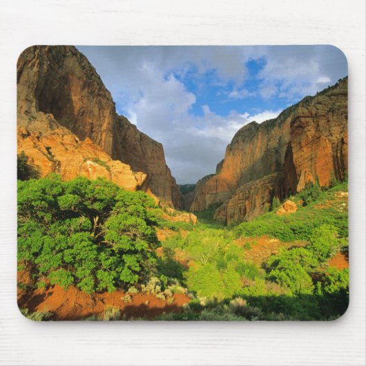 Zion NationalのZion CanyonにあるKolob Canyon マウスパッド (正面)