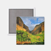 Zion NationalのZion CanyonにあるKolob Canyon マグネット (正面/裏面)