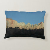 Zion National Parkの朝赤岩 アクセントクッション (裏面)