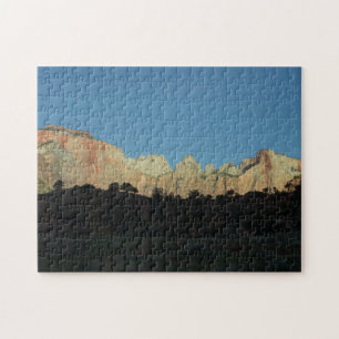 Zion National Parkの朝赤岩 ジグソーパズル
