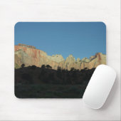 Zion National Parkの朝赤岩 マウスパッド (マウス)