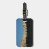 Zion National Parkの朝赤岩 ラゲッジタグ (正面縦)