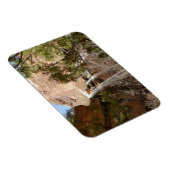 Zion National Park の エメラルド・プール滝 I マグネット (右側)