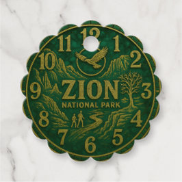 Zion National Park Canyon Hiking and Eagle Art フェイバータグ