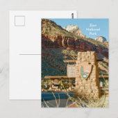 Zion National Park on Film ポストカード (正面/裏面)