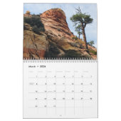 Zion National Park Photographic 2026 Calendar カレンダー (3月 2026)