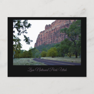 Zion National Park Roadwayはがき シーズンポストカード