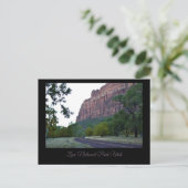 Zion National Park Roadwayはがき シーズンポストカード (スタンド正面)