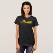 Zion National Park Sunny Mountain Treeline Tシャツ (正面フル)
