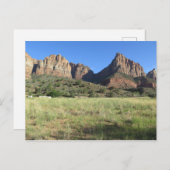 Zion National Park USA ポストカード (正面/裏面)