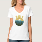 Zion National Park Utah Zion Utah Family Trip and Tシャツ (正面)